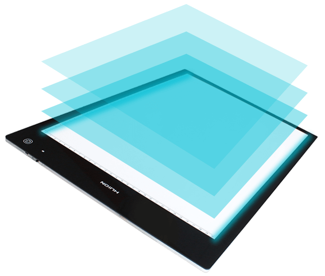 Tablette Lumineuse A3 avec Luminosité Réglable Précise LED Pad