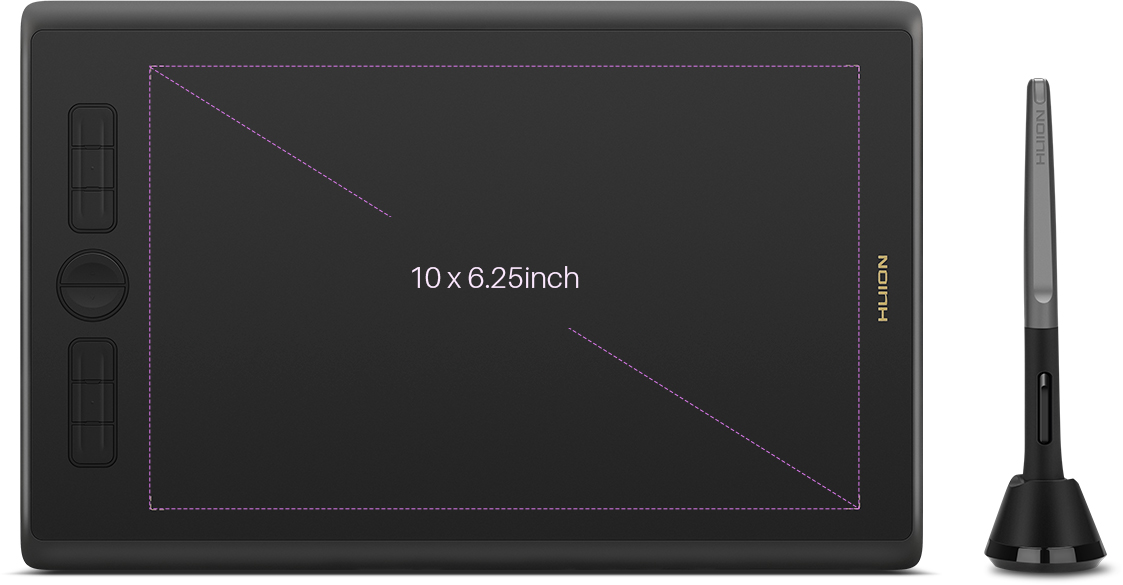 Huion Inspiroy H610X 10周年記念モデルペンタブレット