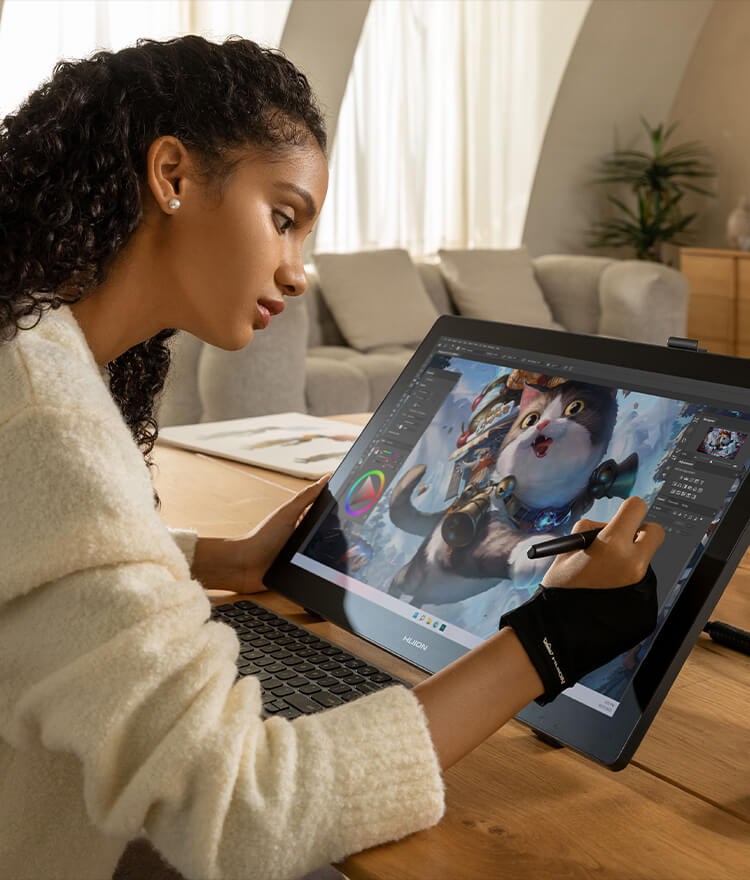 Huion Kamvas 22 (Gen 3) - Mesa digitalizadora 22 polegadas