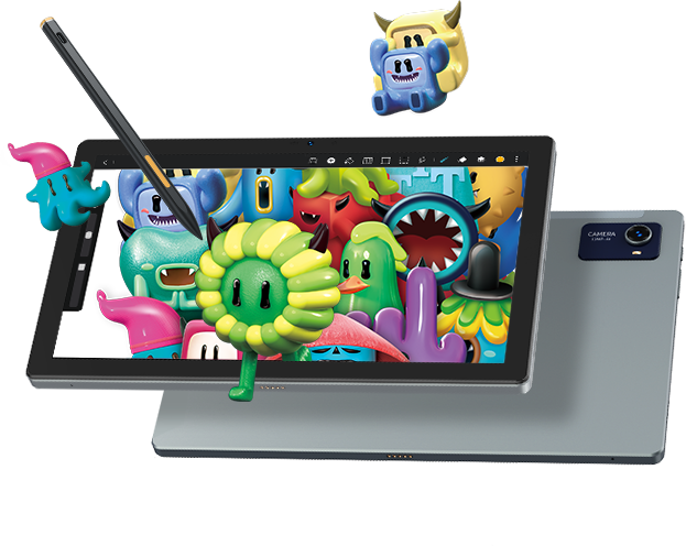 商品画像：Amazon.co.jp: HUION Kamvas Slate 10 Android 12 液タブ 3
