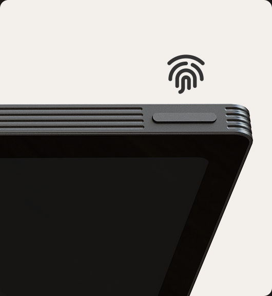 With fingerprint unlocking, Huion Note E opens quickly while keeping ...