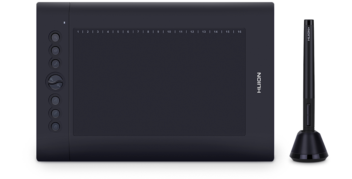 huion tablet zbrush