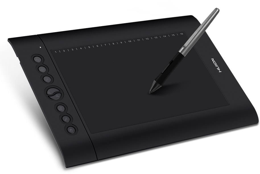 Tableta gráfica HUION inspiroi EH 610 pro v2