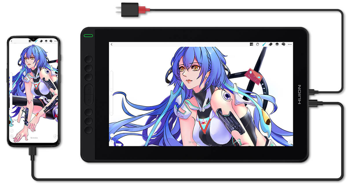 Kamvas 13 Pen Display & Drawing Pad Tablet | Huion