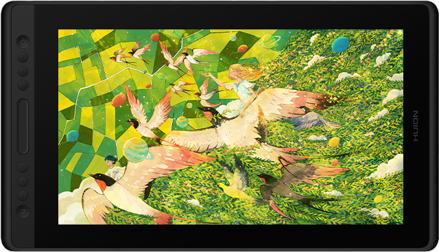 Kamvas Pro 16 V2 - Advanced 15.6-Inch Drawing Tablet with PenTech 4.0