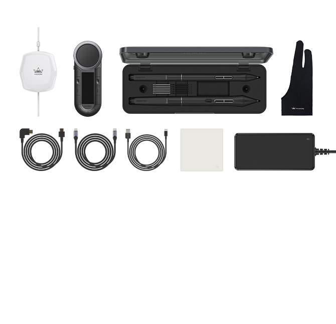 Huion Kamvas Pro 24 (Gen 3) - 4K PenTech 4.0液晶ペンタブレット