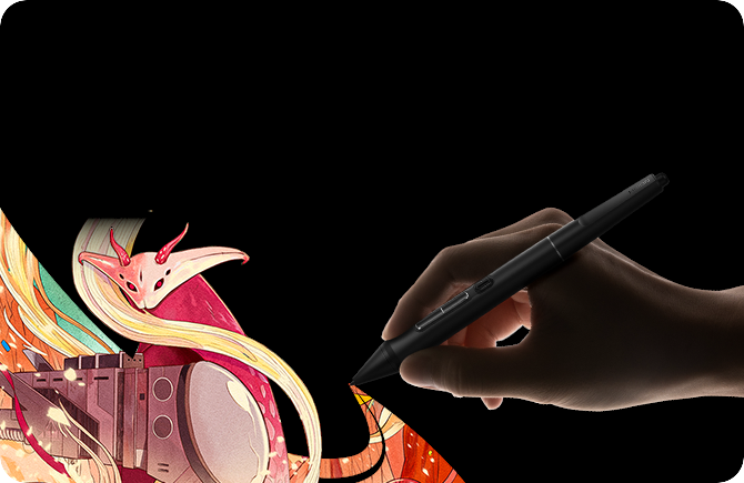 Huion Kamvas Pro 24 (Gen 3) - 4K PenTech 4.0液晶ペンタブレット