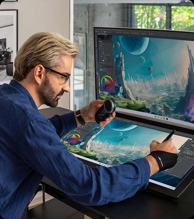 Kamvas Pro 27 (144Hz) - 144Hz高速リフレッシュレート4K大型液タブ