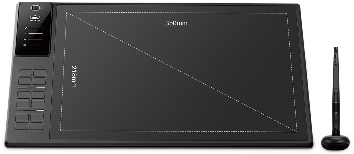 スマホ/家電/カメラHUION WH1409 V2 ペンタブ