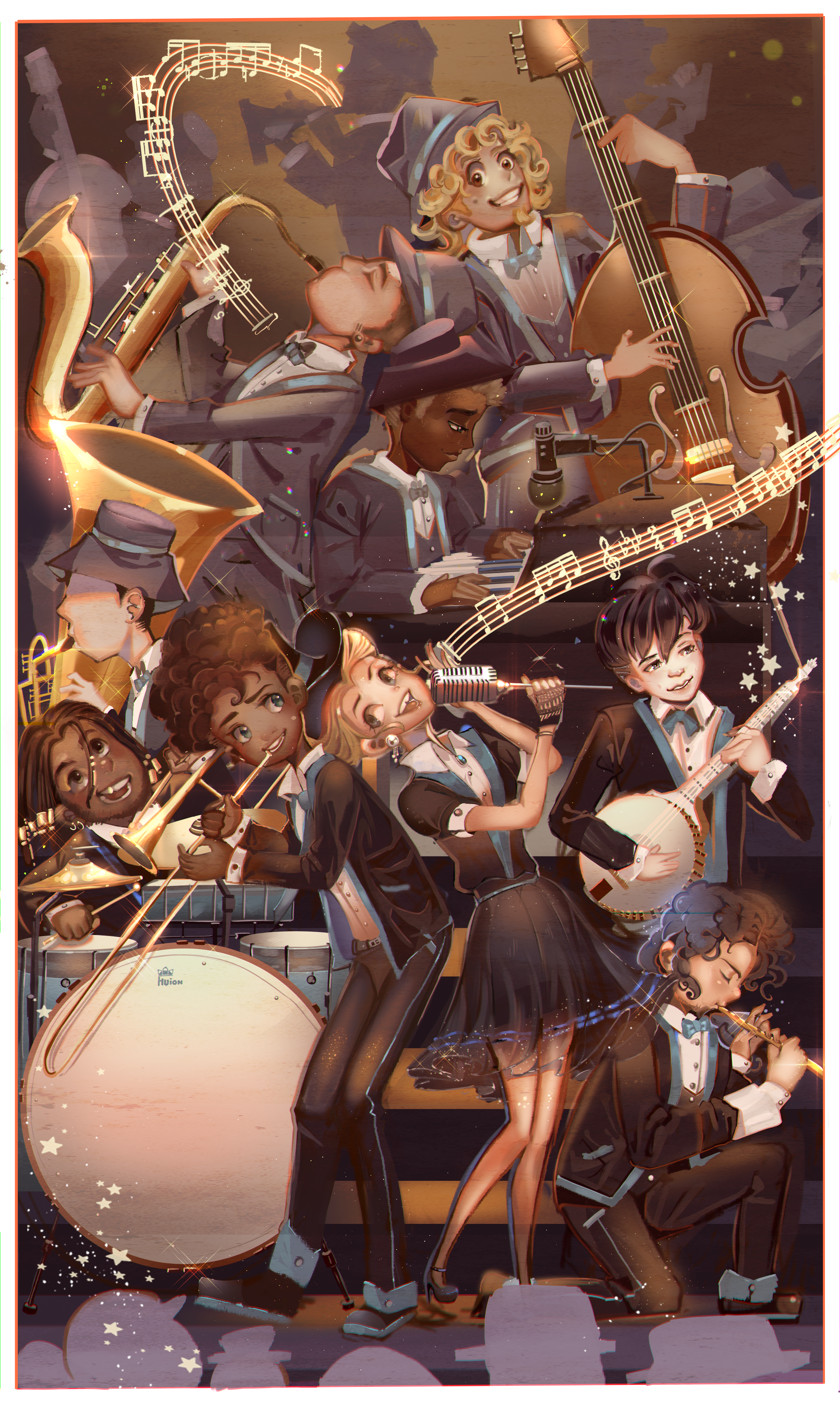 The Jazz band The Jazz band