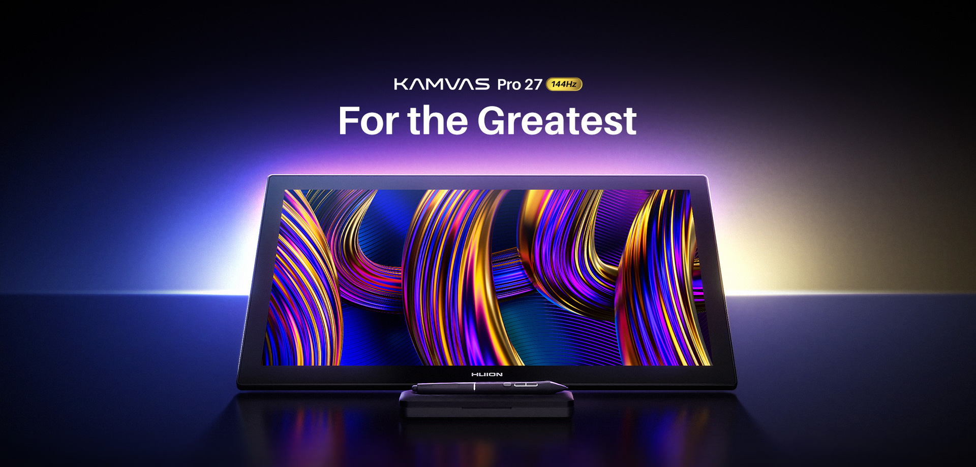 Introducing Kamvas Pro 27 (144Hz): The Industry’s First 27-inch 4K Pen Display with a 144Hz Refresh Rate