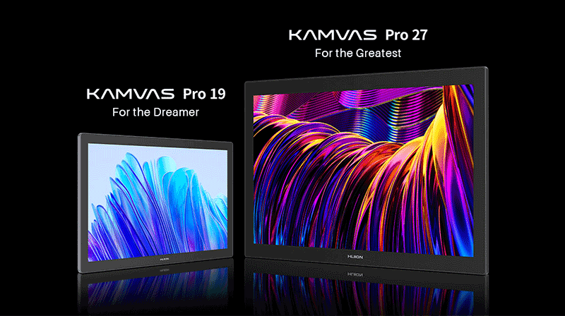 Huion Launches Its New Flagship Pen Displays, Kamvas Pro 19 and Kamvas Pro 27, at CES 2024