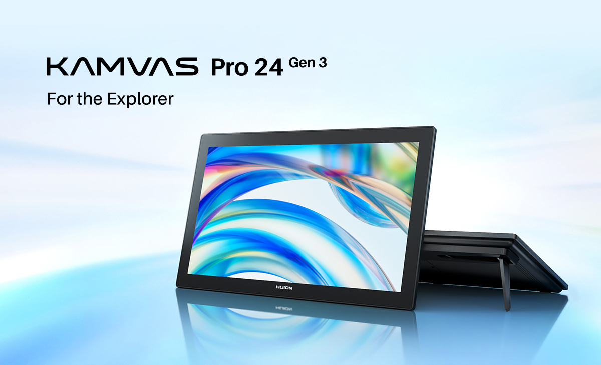 All-in-One Excellence: Huion Kamvas Pro 24 (Gen 3) – The Ultimate Drawing Display for Creatives