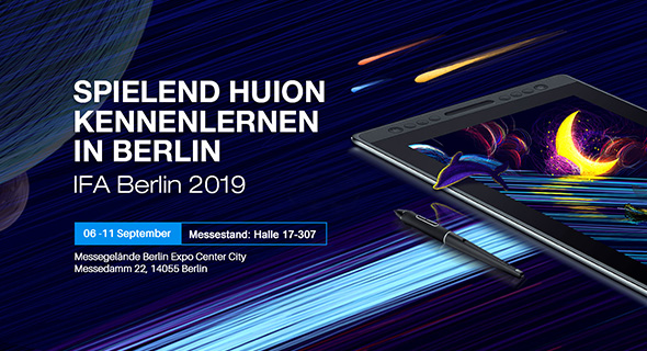 Treffen Sie Huion in Berlin