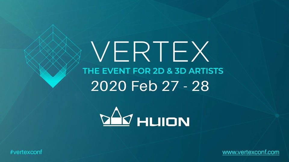 Huion Joined the Annual Event Vertex in London Specially Held for 2D & 3D Artists