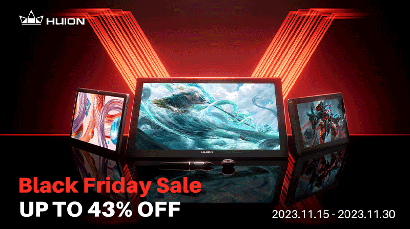 Mega Sale of the Year: Huion's 2023 Black Friday Carnival is Here