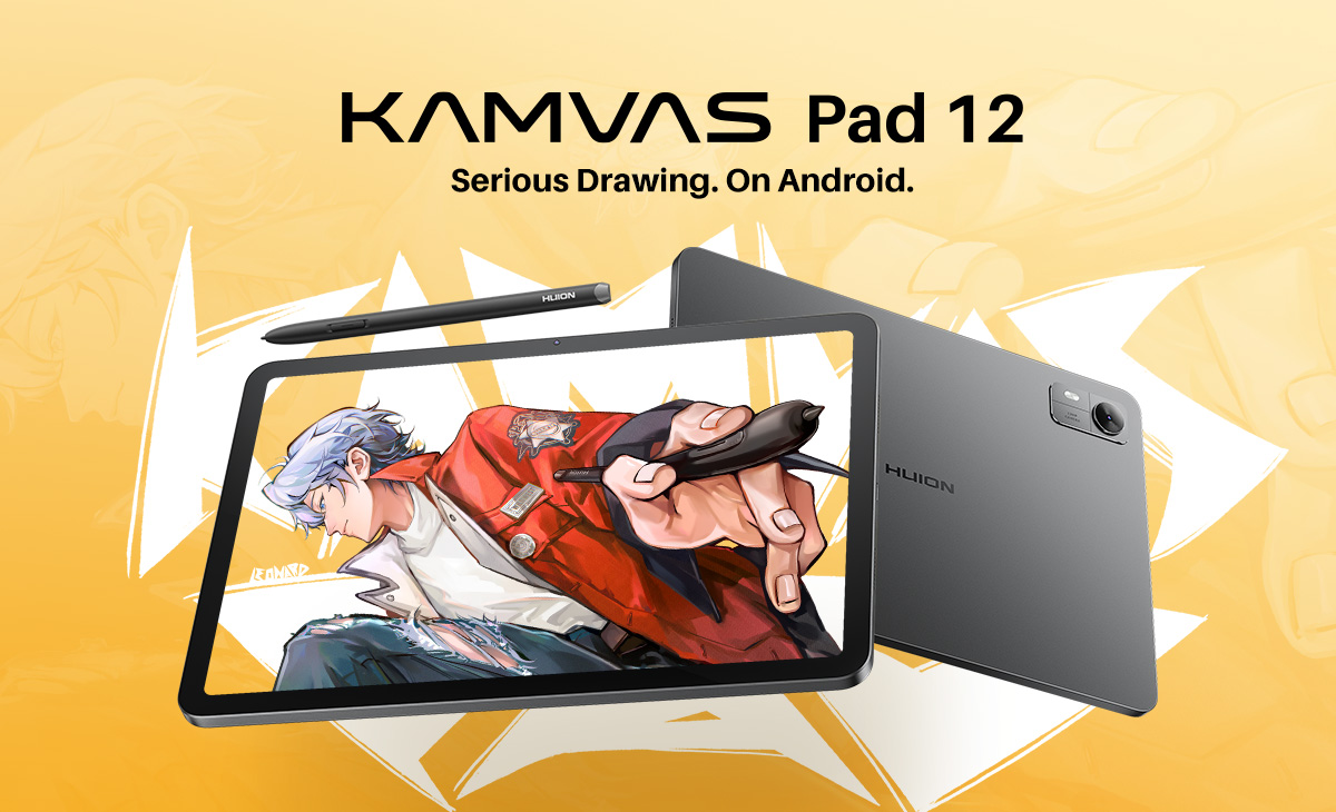 Another Versatile Android Tablet Alternative: Huion Kamvas Pad 12 Unveiled