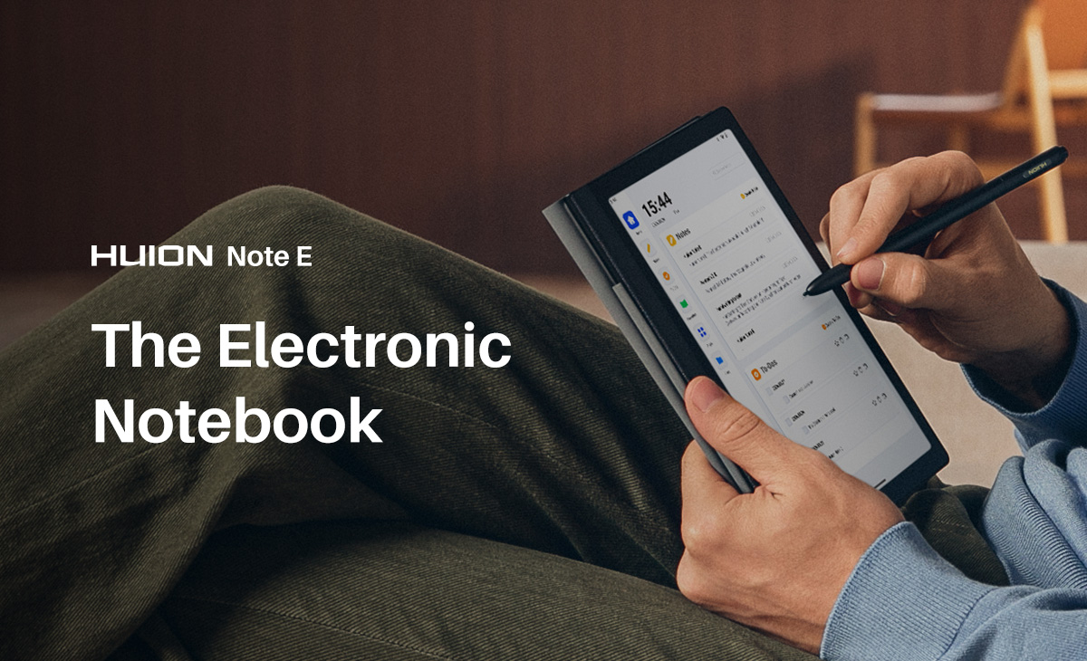 Huion Launches Electronic Notebook, Huion Note E: Accessible Productivity for Business and Creatives